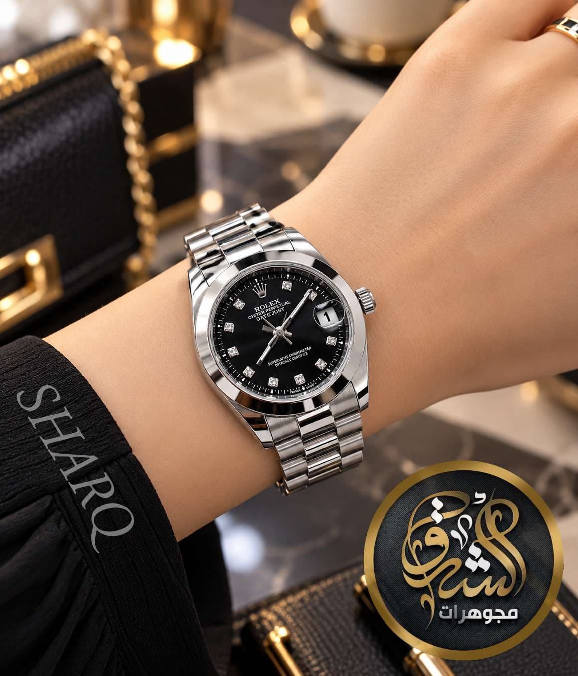ساعة رولكس نسائية