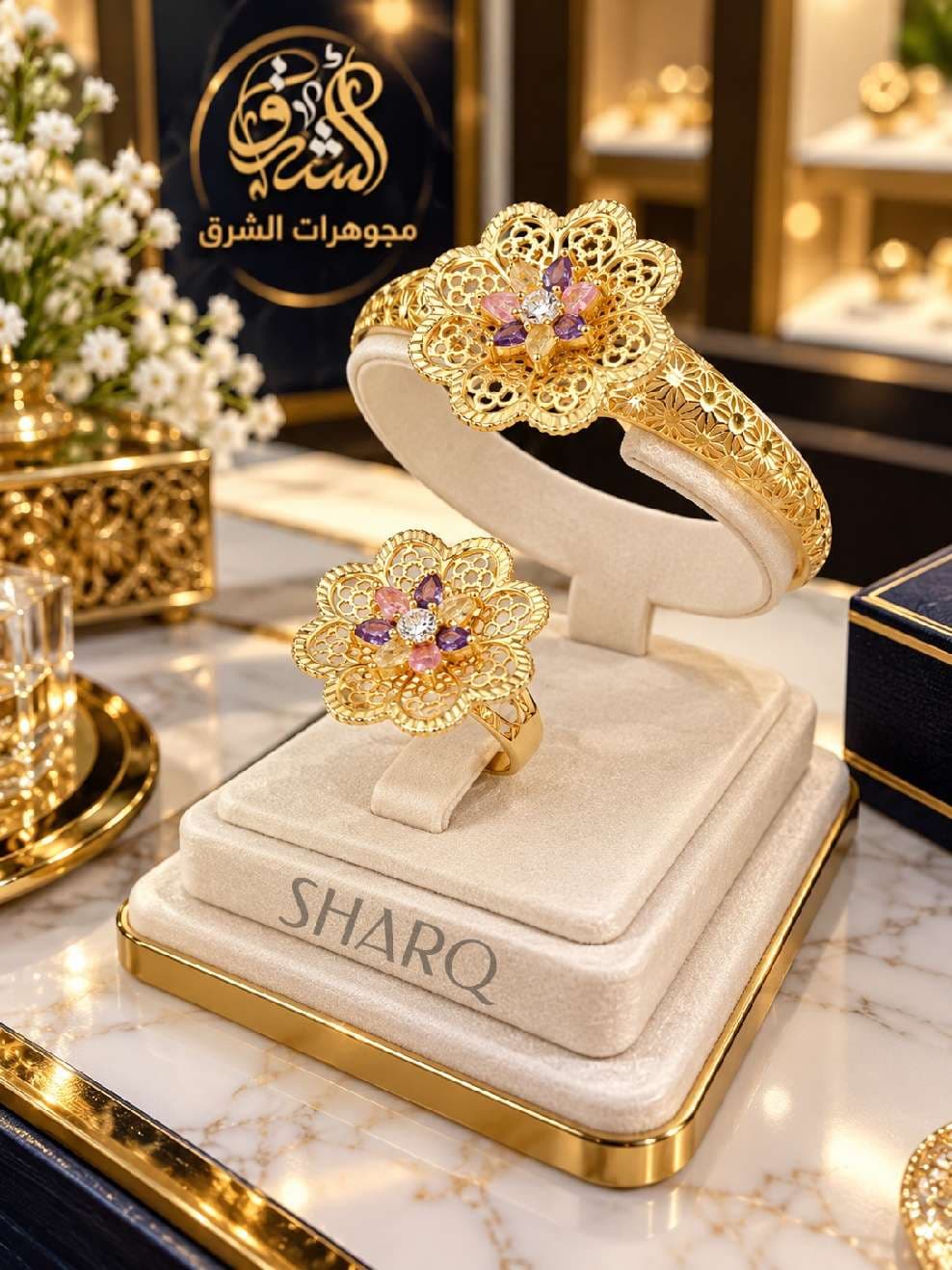 حديدة وخاتم باولا فضه